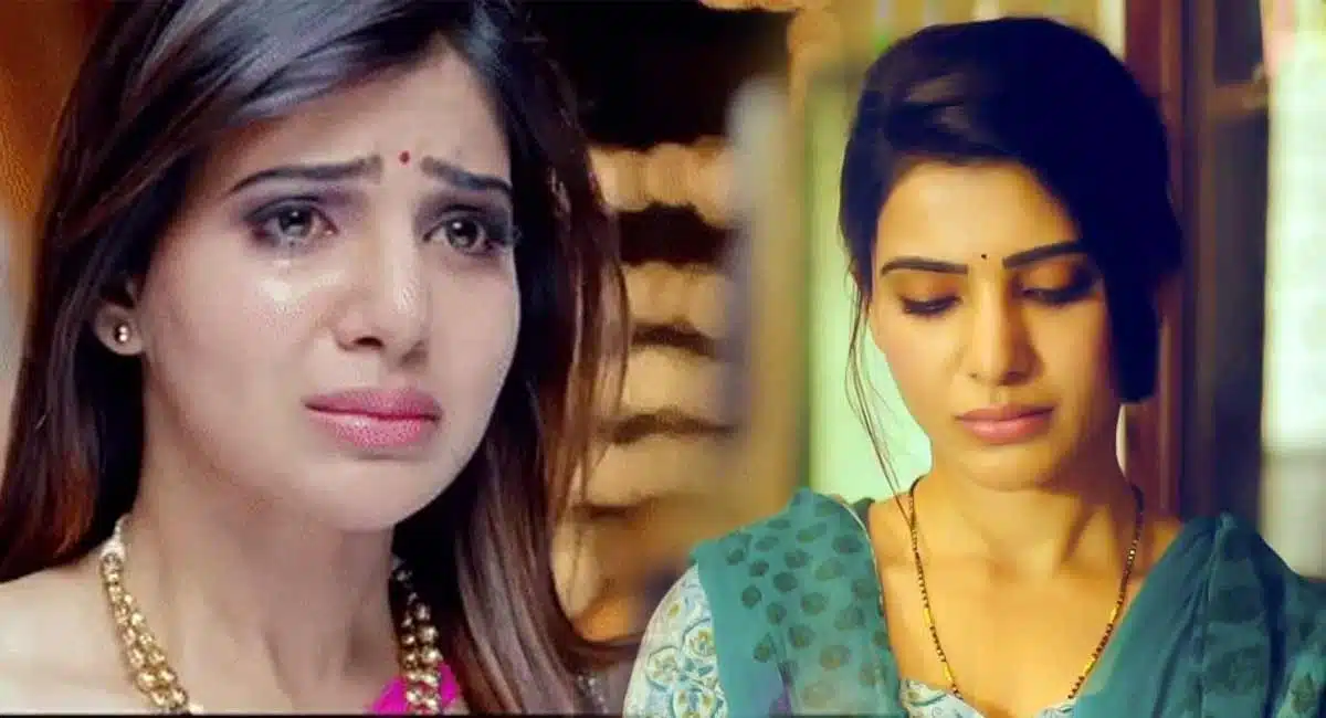 samantha emotional post in social media