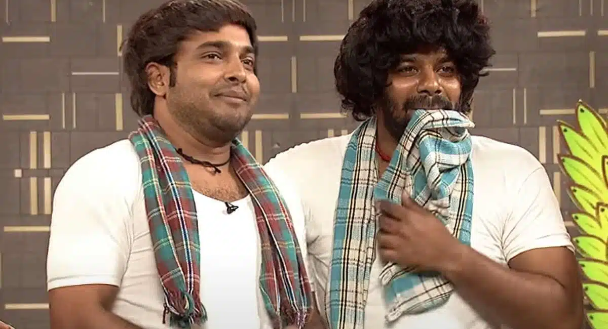 Jabardasth Babu Setteries on sudheer getup srinu and ramprasad