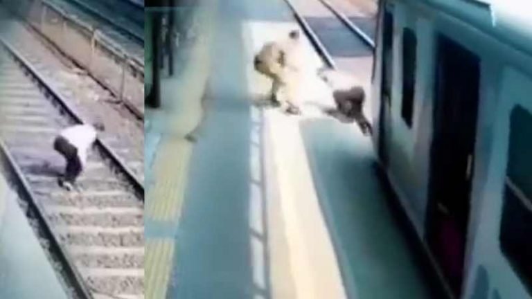 viral video : రైల్వే ట్రాక్ పైన ఏంట్రా ని ఏషాలూ ? నెటిజ‌న్లు ఫైర్‌..!