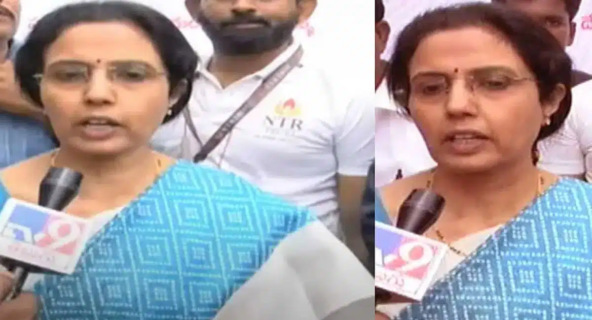 nara bhuvaneshwari response on ap assembly incident