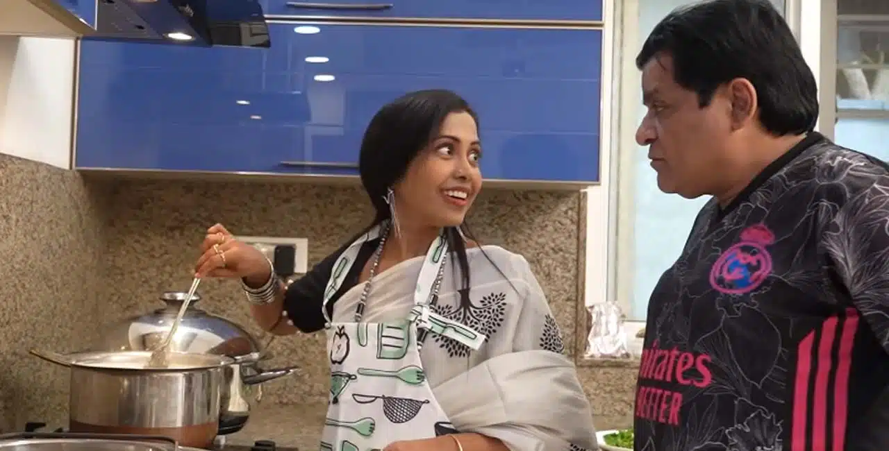 Comedian ali wife jubeda surprise video goes viral on YouTube