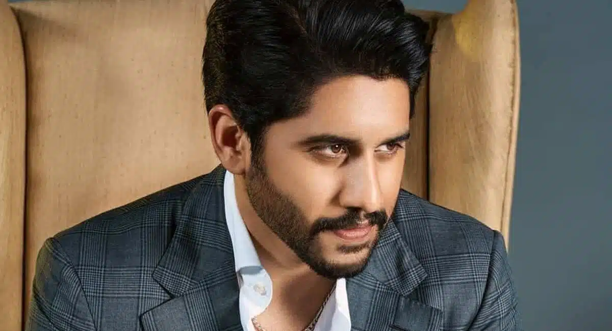 Naga chaitanya promoting telugu titans team in pro kabaddi