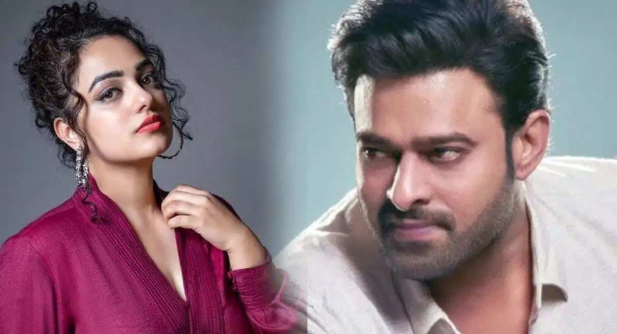 nithya menon responds over prabhas issue going viral in social media