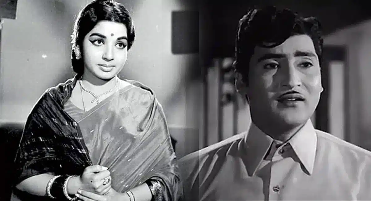 jayalalithaa looks after her mother in shobhan babu