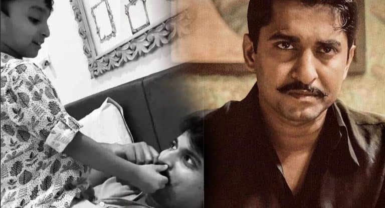Shyam Singa Roy : లయన్ లాగా ఉన్నావ్ నాన్న.. నాని మీసం తిప్పిన తనయుడు..