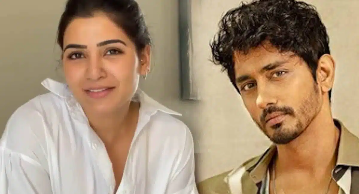 siddharth tweet goes viral samantha
