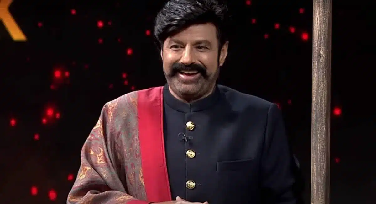 balakrishna unstopable with nbk show create records