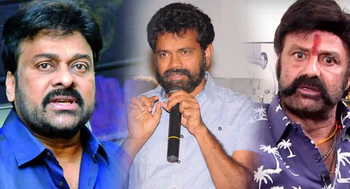 Sukumar quarrels at home about Chiranjeevi and Balayya