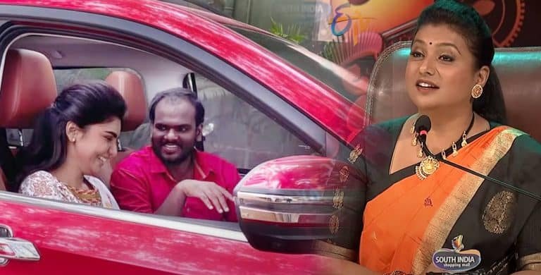 Roja : కారులో వర్ష, ఇమాన్యుయేల్.. రెడ్ హ్యాండడ్‌గా పట్టుకున్న రోజా