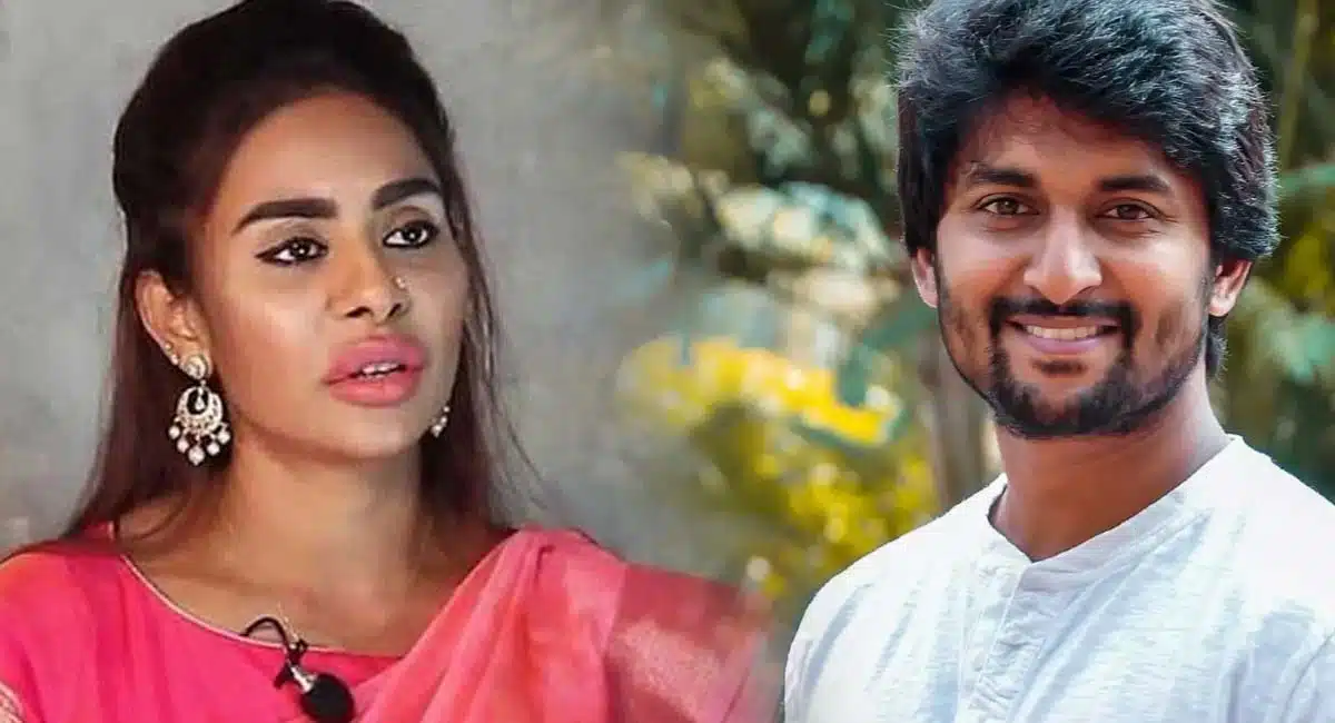 sri reddy comments on hero nani