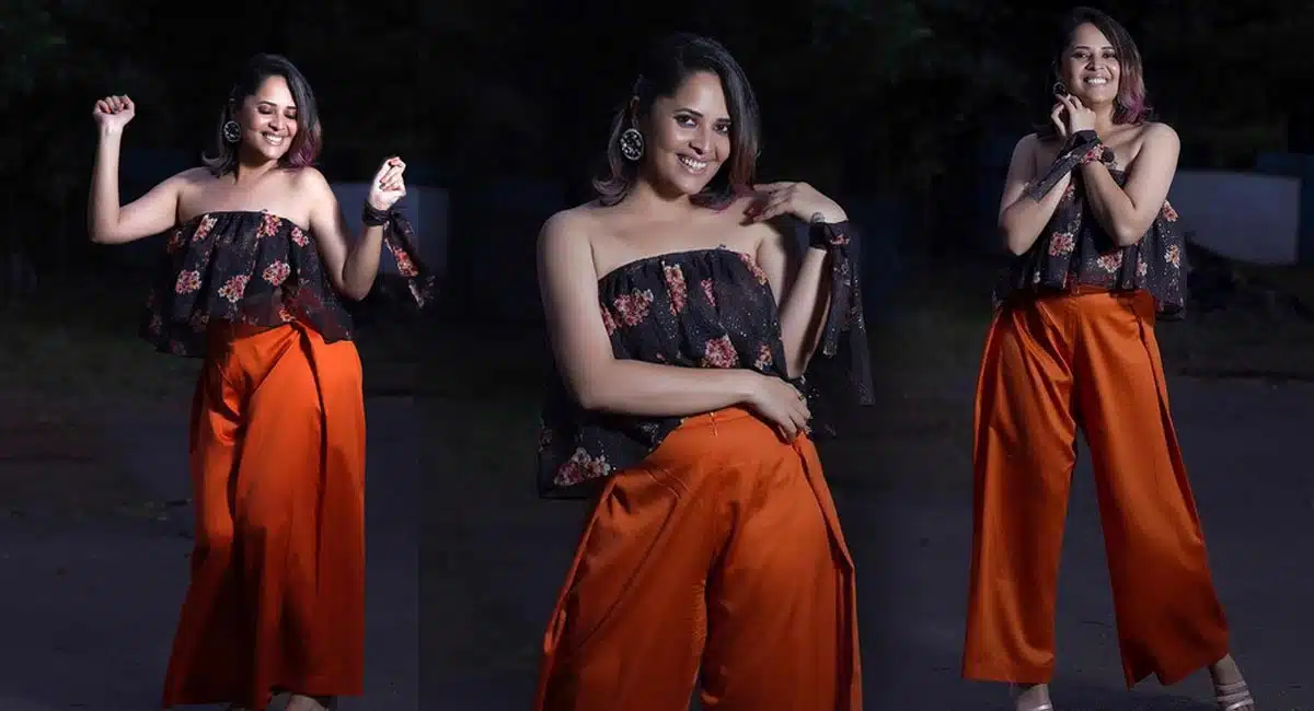 anasuya stunning looks viral