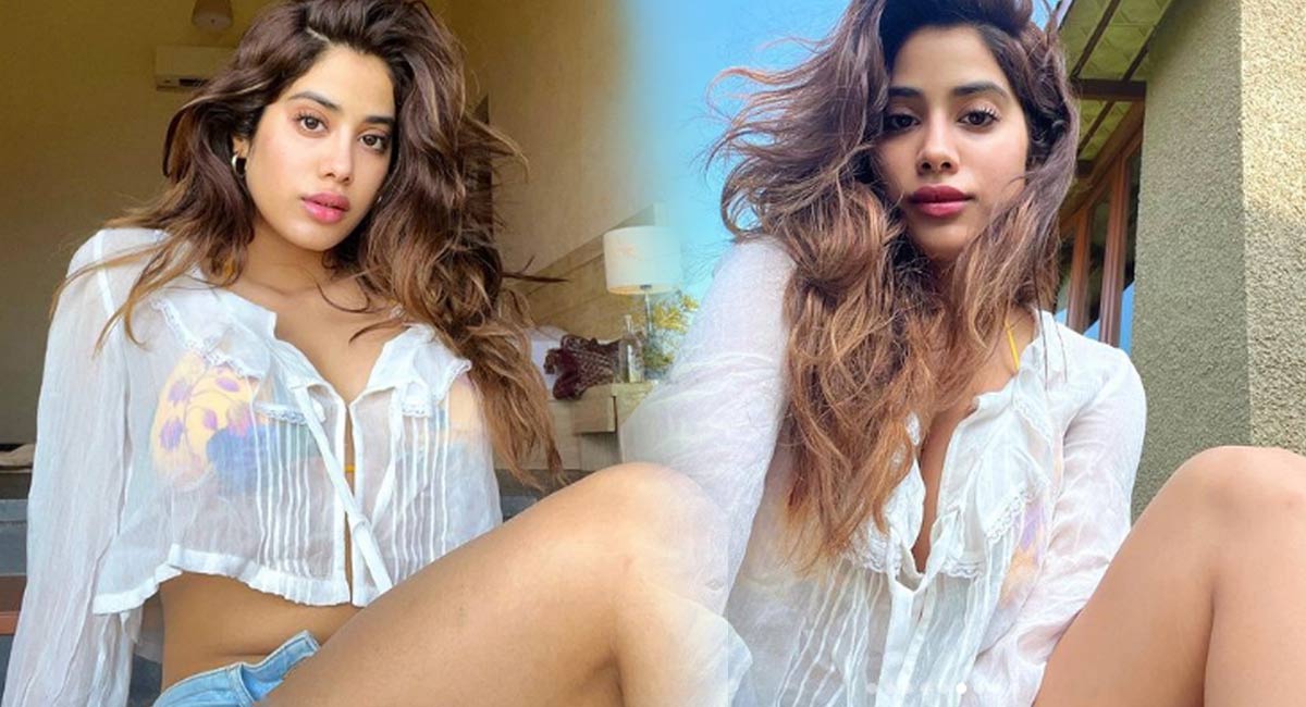 Janhvi Kapoor : బాబోయ్.. ఇదేం ర‌చ్చ జాన్వీ క‌పూర్.. అందాల‌తో అగ్గి రాజేస్తున్నావుగా..!