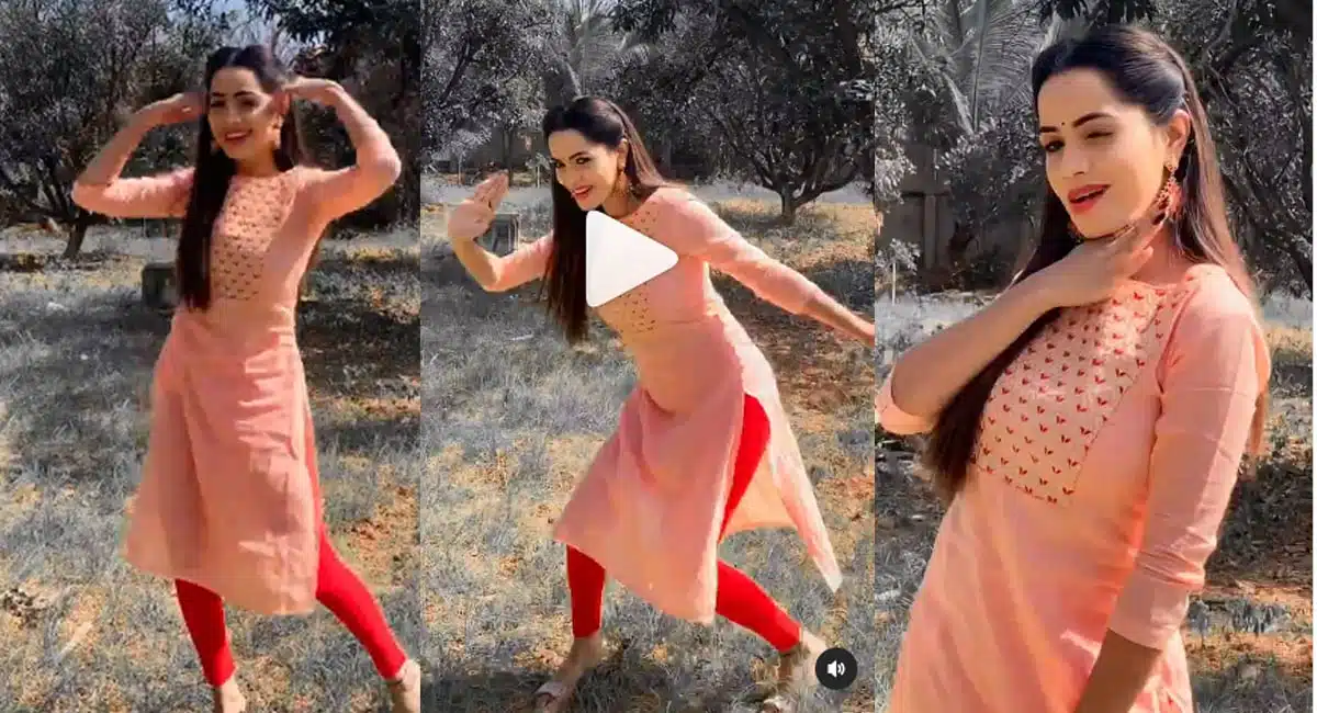 Karthika Deepam Monitha Aka Shobha Shetty Pushpa Saami Song Reel