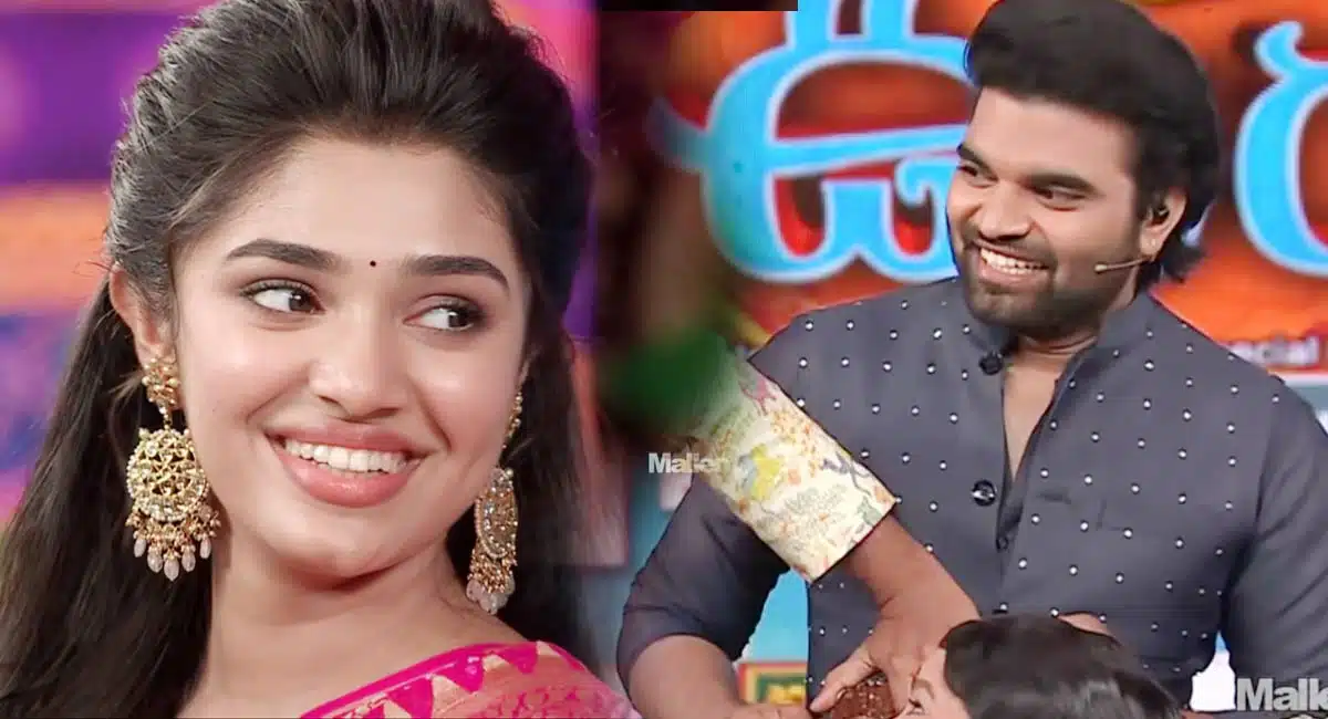 Pradeep comments on krithi shetty in ammamma gari ooru show