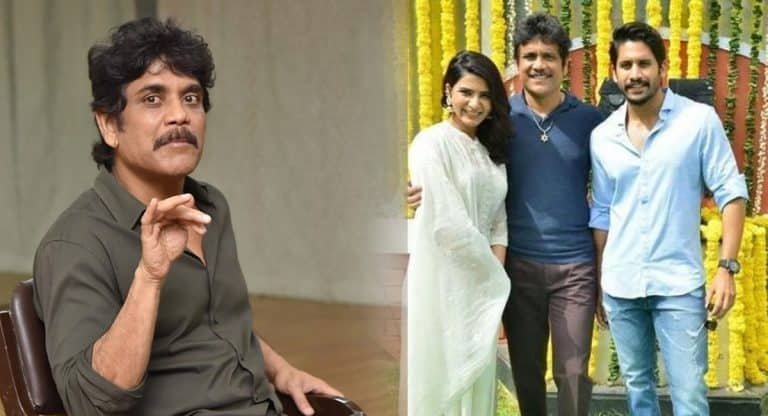 Nagarjuna : మాజీ కోడలుతో మాట్లాడిన నాగార్జున.. తప్పేముందన్న అక్కినేని ఫ్యామిలీ