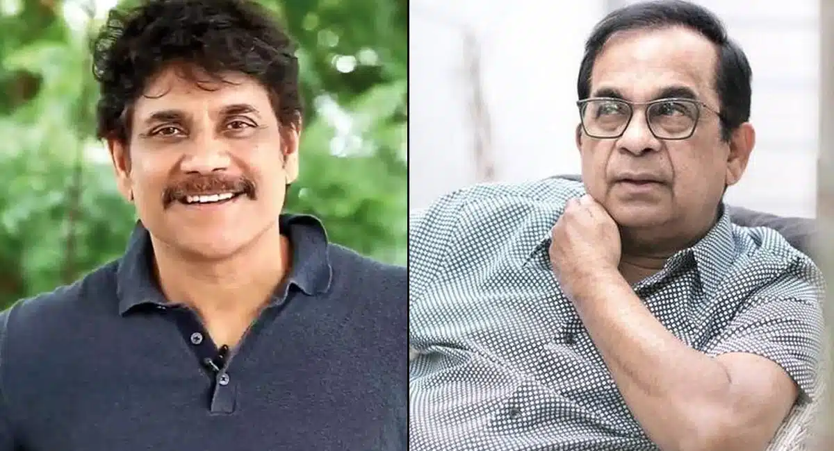nagarjuna about lack of brahmanandam character