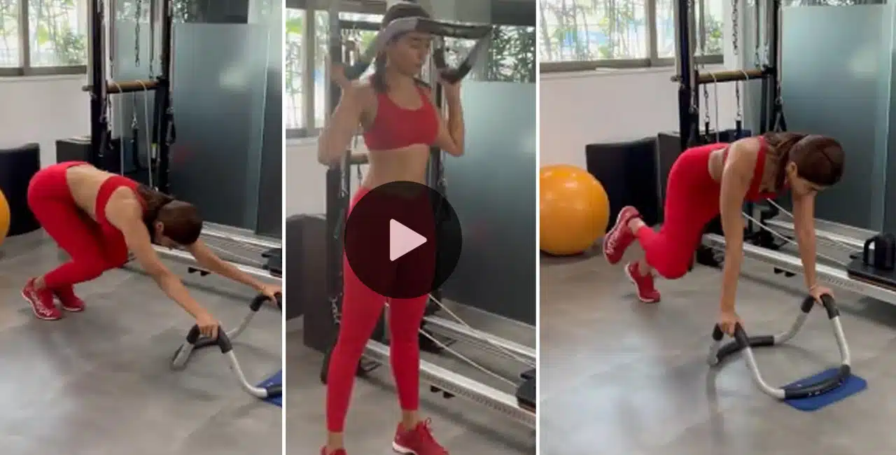 Pooja Hegde Gym video Viral