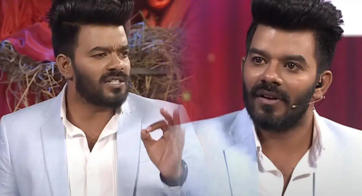 Jaanu Lyri On Sudigali Sudheer In Sridevi Drama Company