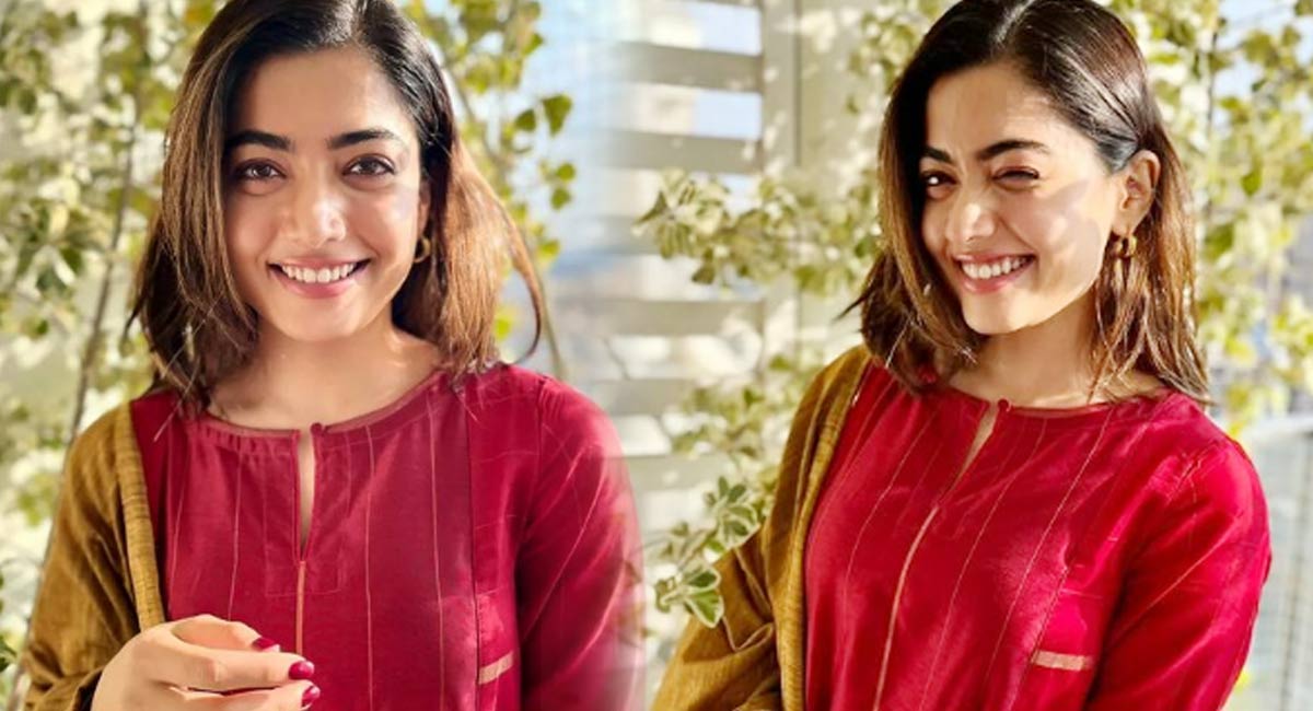 Rashmika Mandanna : క‌న్ను కొట్టిన ర‌ష్మిక మందన్నా.. గ‌ల్లంత‌వుతున్న కుర్ర‌కారు హృద‌యాలు