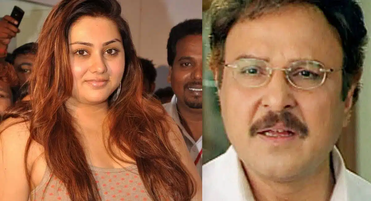 veerendra chowdary reacts on namitha sarath babu relation