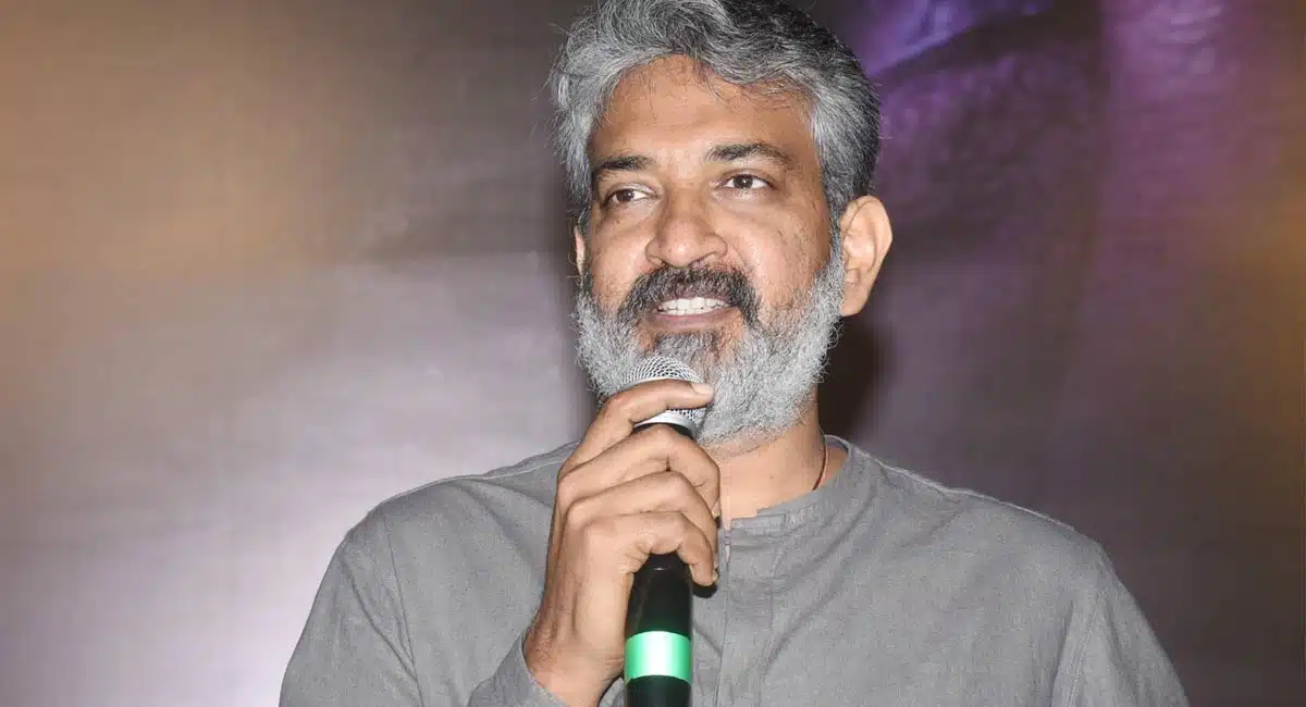 before marriage Rajamouli has a love with her