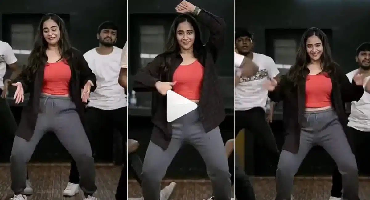 deepthi sunaina dance for pooja latest movie song
