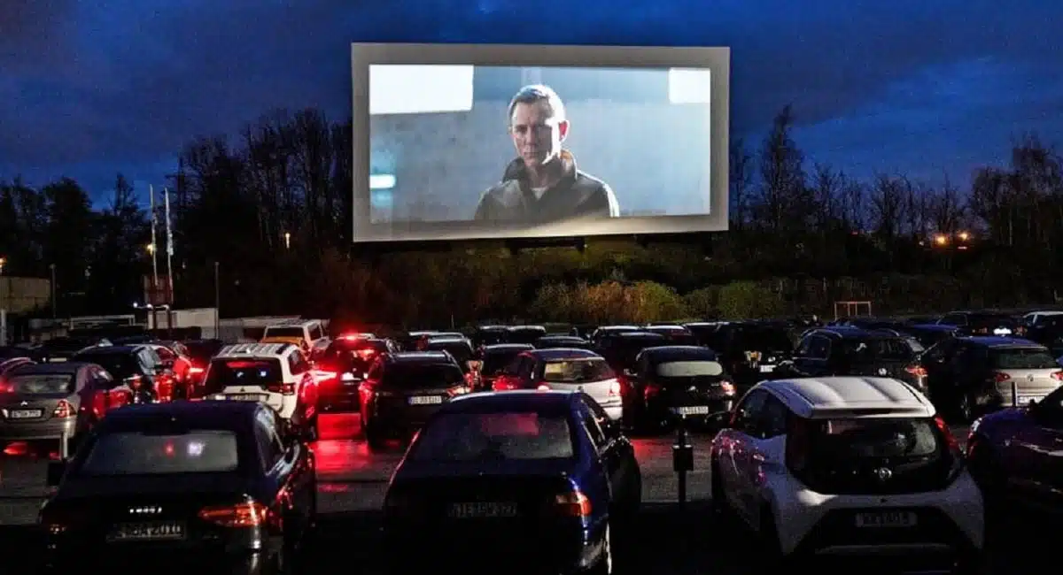 Hyderabad in Drive in Theater son