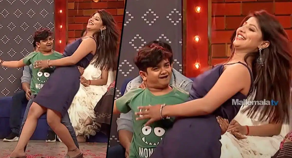 Jabardasth Naresh romance Song with shabeena