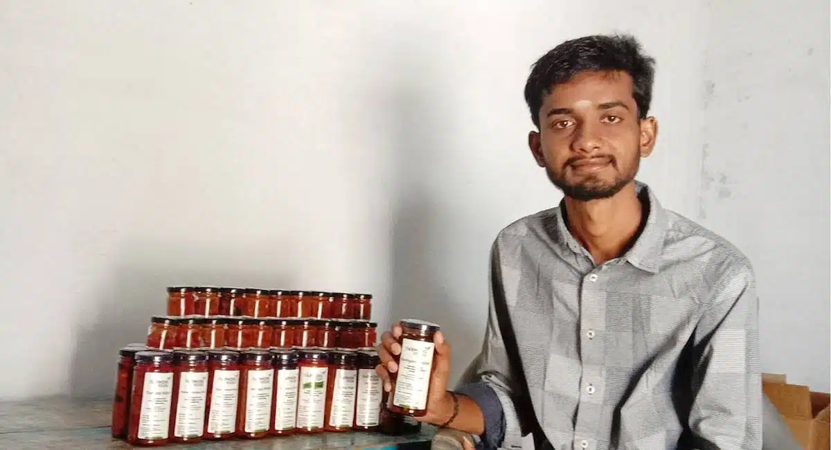 youngster sai vardhan earning lakhs of rupees with the investment of 5000