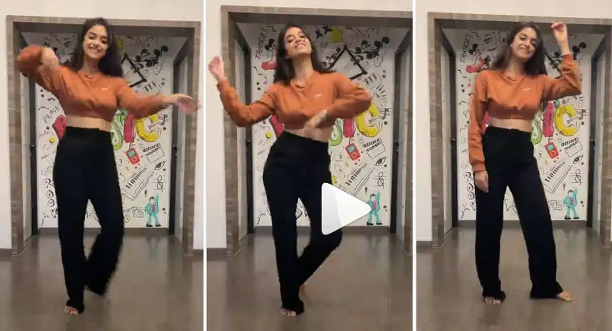 keerthy suresh dance for kalaavahi song