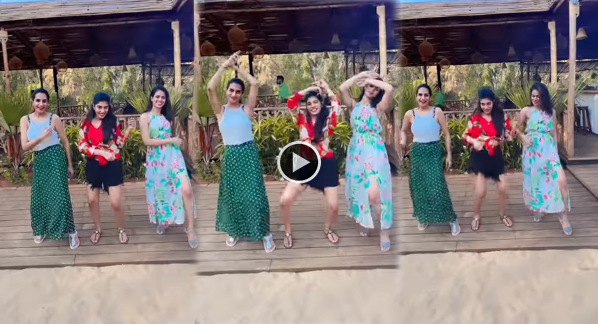 surekha vani dance with her daughter