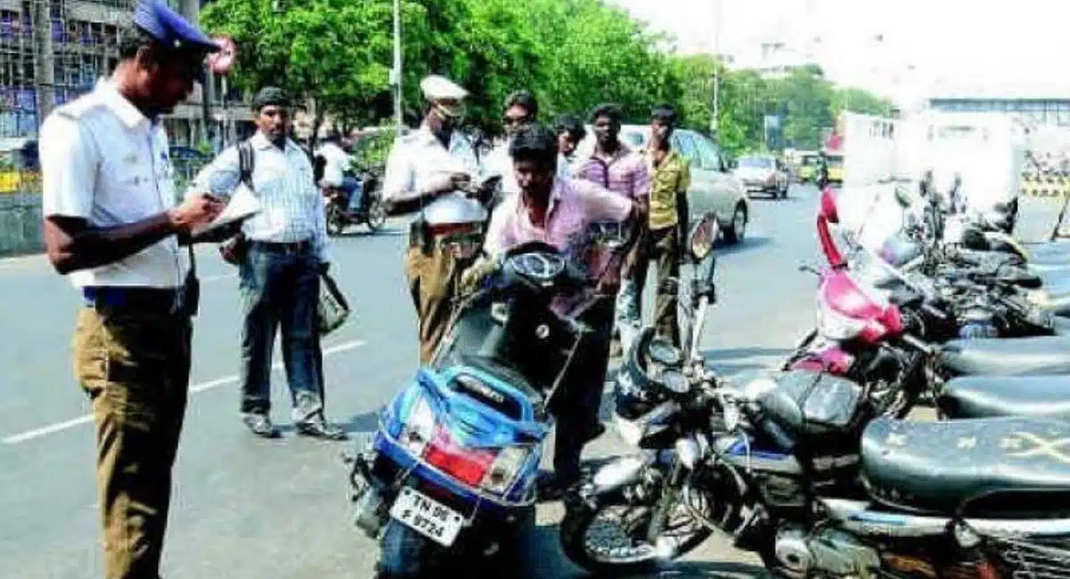 Telangna police discount for pending challans