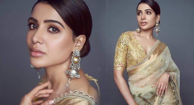 Samantha : చీర‌క‌ట్టులోను చాలా స్టైలిష్‌గా క‌నిపిస్తూ ర‌చ్చ చేస్తున్న స‌మంత‌