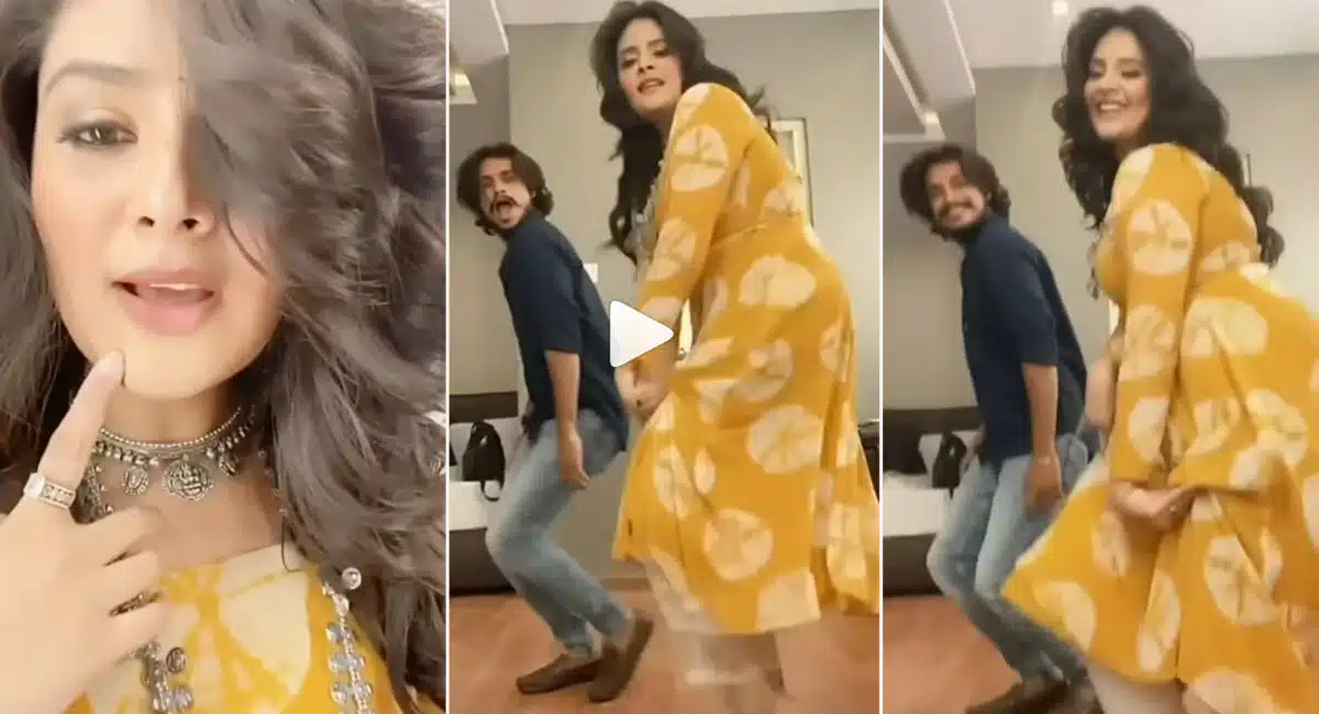 sreemukhi dance for dj tillu song