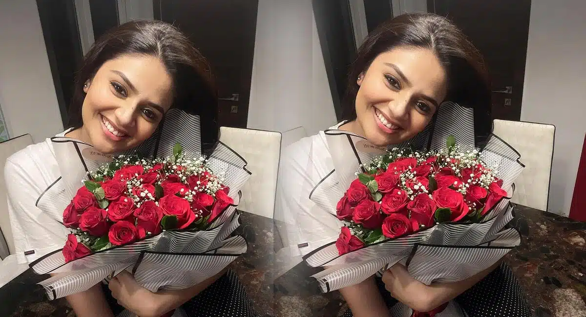 anchor Sreemukhi in love says in Valentines day special
