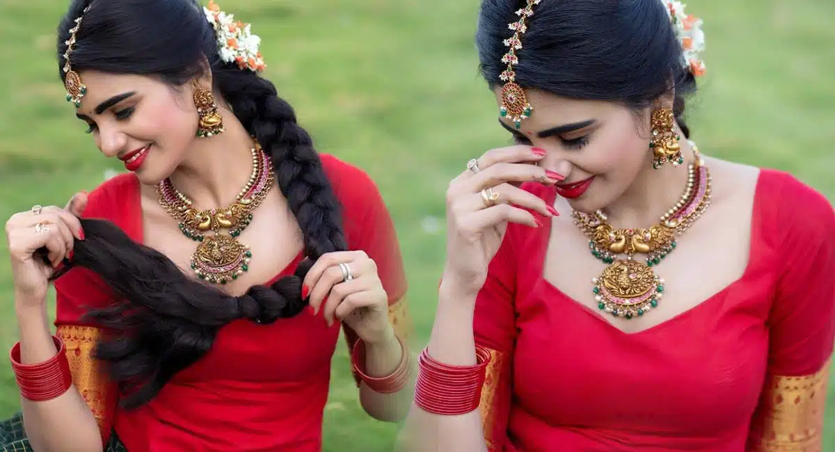 Jabardasth Varsha glamorous pics viral