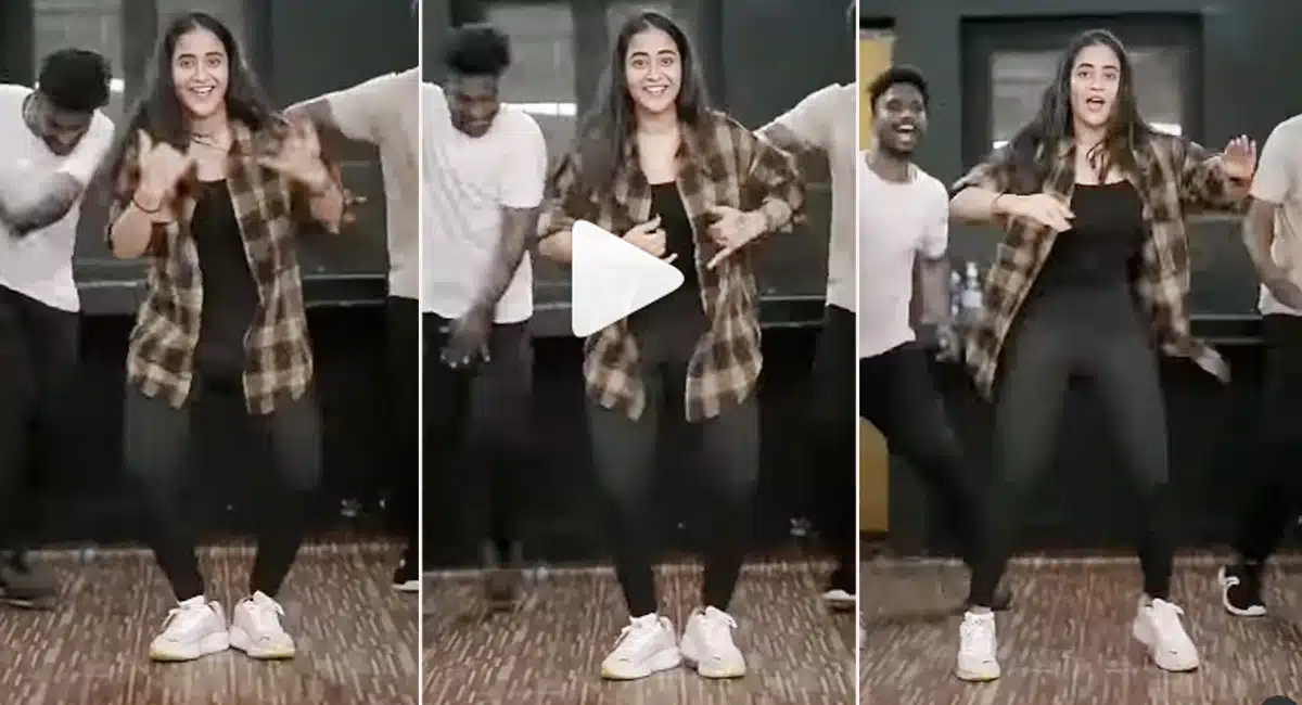 deepthi sunaina dance video viral