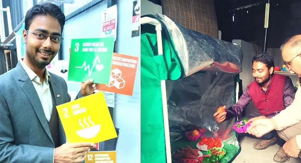 iit student sabjikothi refrigerate storage divice innovation helps farmers