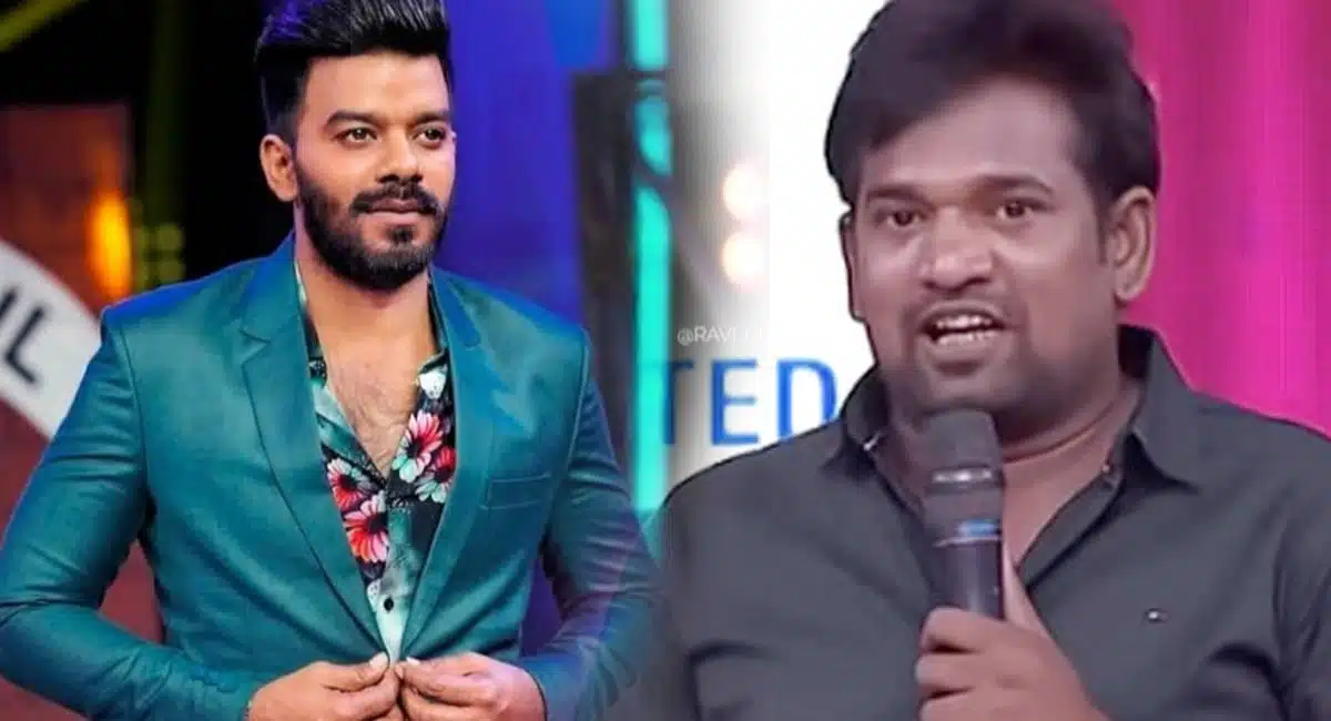 punch prasad serious comments on sudigali sudheer and his fans