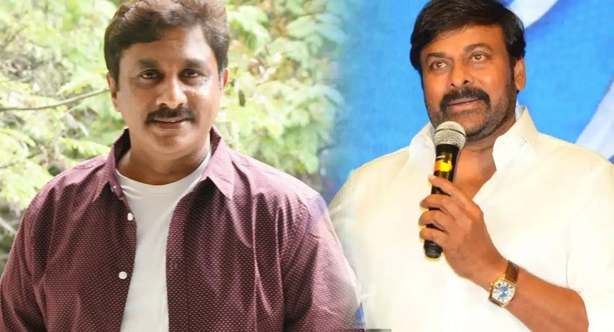 chiranjeevi in admiring raghu kunche
