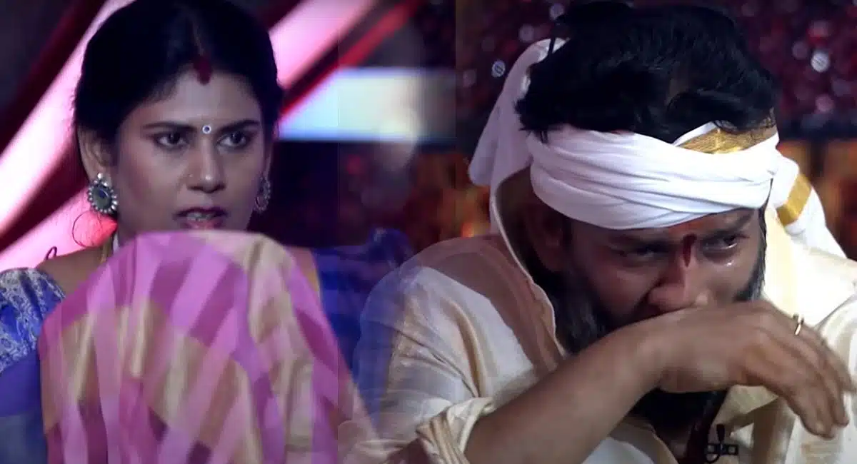 baba bhaskar wife emotional