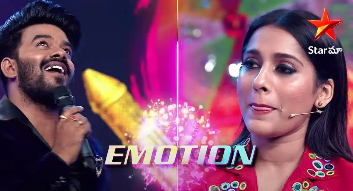 Sudigali Sudheer Rashmi Gautam appears in maa tv event