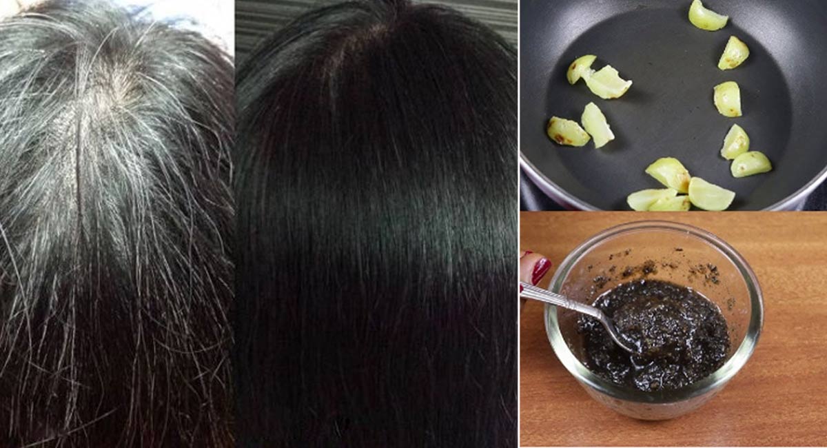 Hair Tips in best remedy for white hair get black