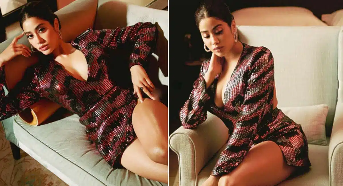 Janhavi Kapoor trending with latest photo shoot