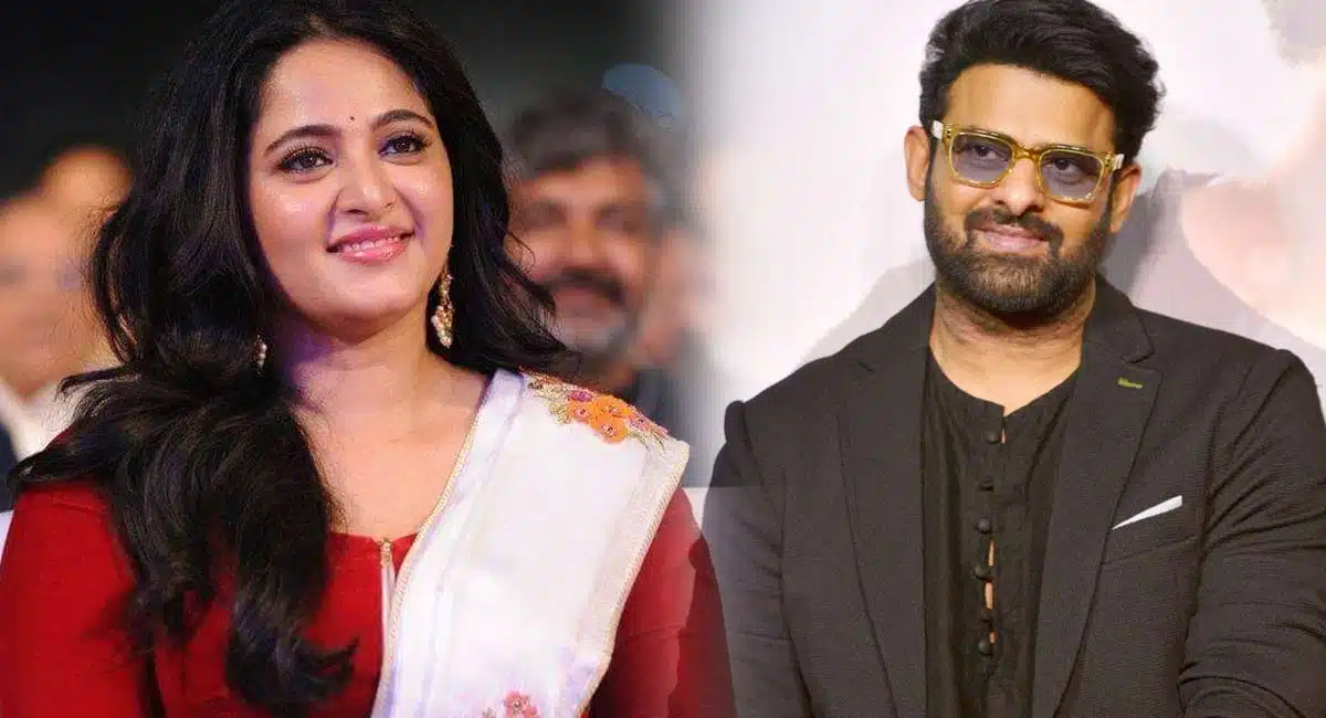 prabhas pairs with Anushka Shetty