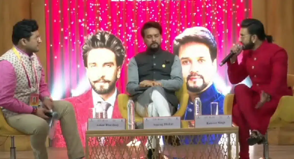 rrr Movie song sung by ranveer singh