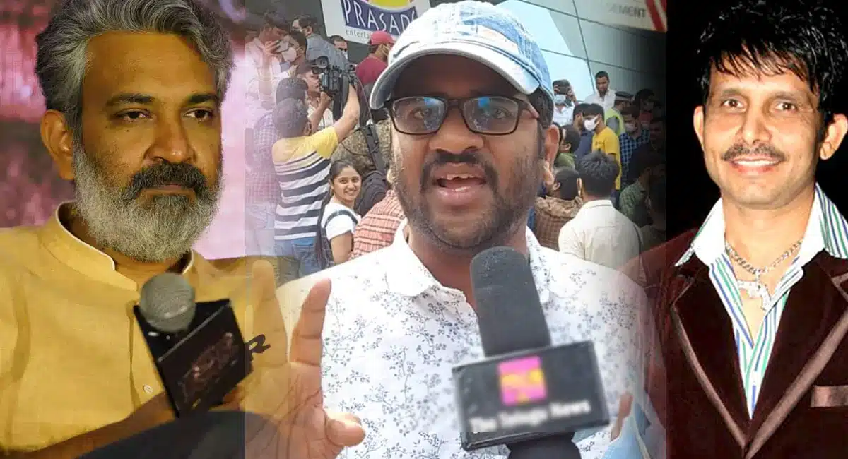 krk fire on rajamouli RRR Movie