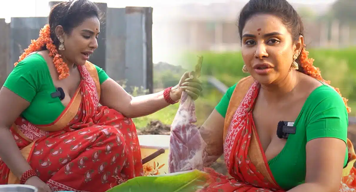 sri reddy shares cute video