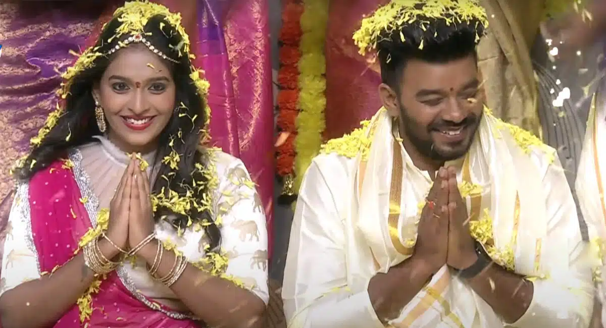 sudigali sudheer engagement in sridevi drama company