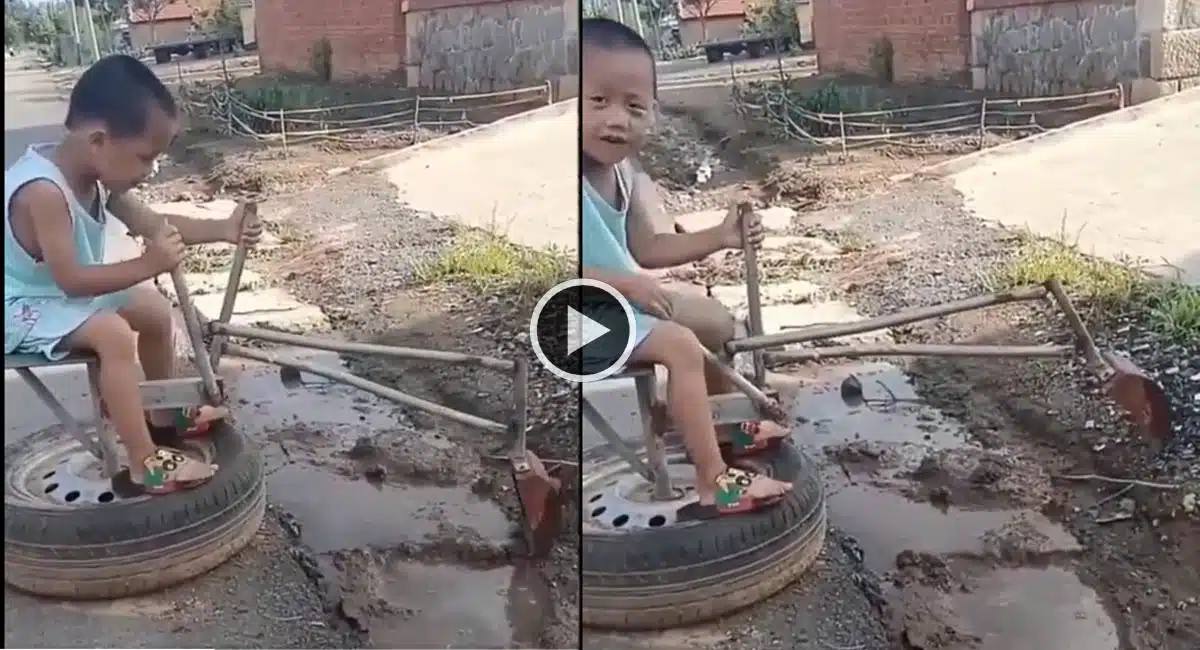 boy unique innovation of jcb video viral